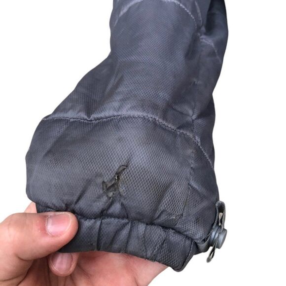 Vintage The North Face Jacket Gray Puffer Coat Gray Large - Picture 16 of 16